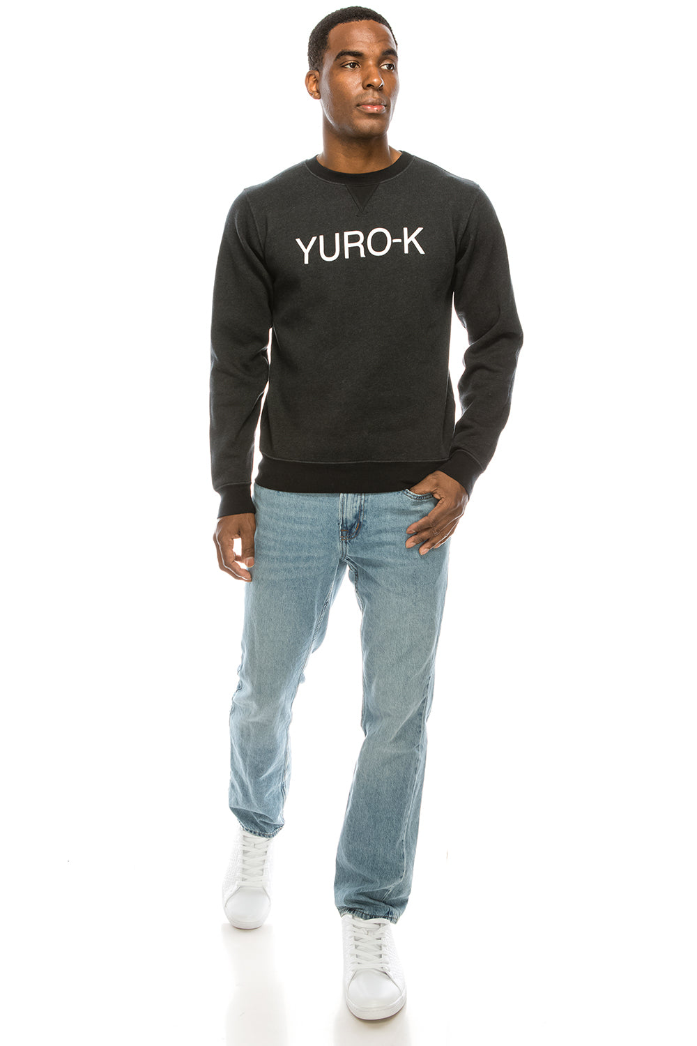 YURO-K Authentic Originals Sueded Fleece Sweatshirt