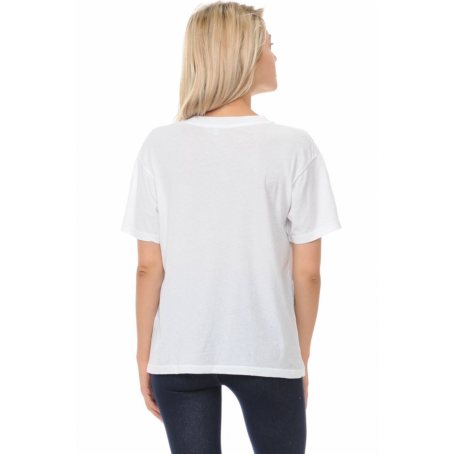 Relaxed Fit Crew Neck T-Shirt with Pocket