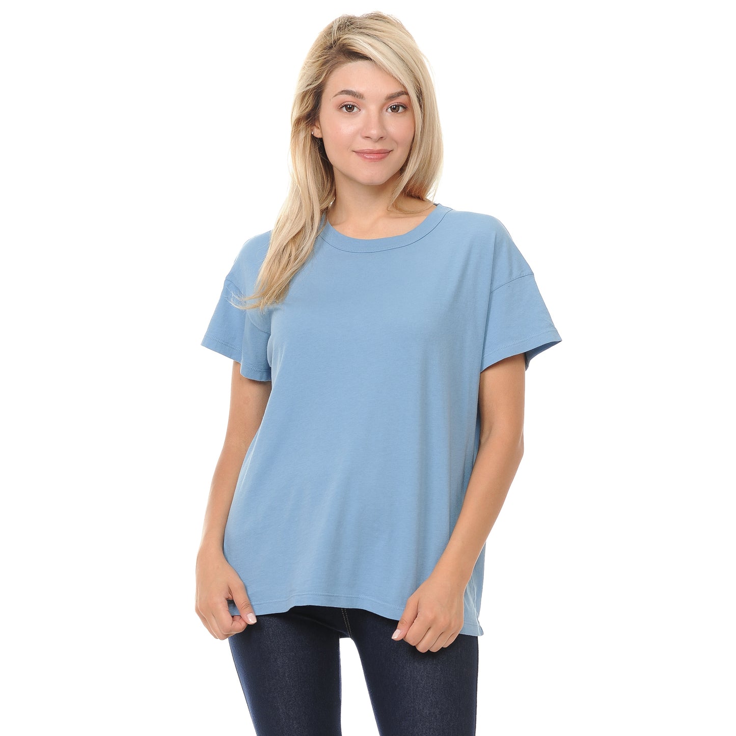 Relaxed Fit Crew Neck T-Shirt