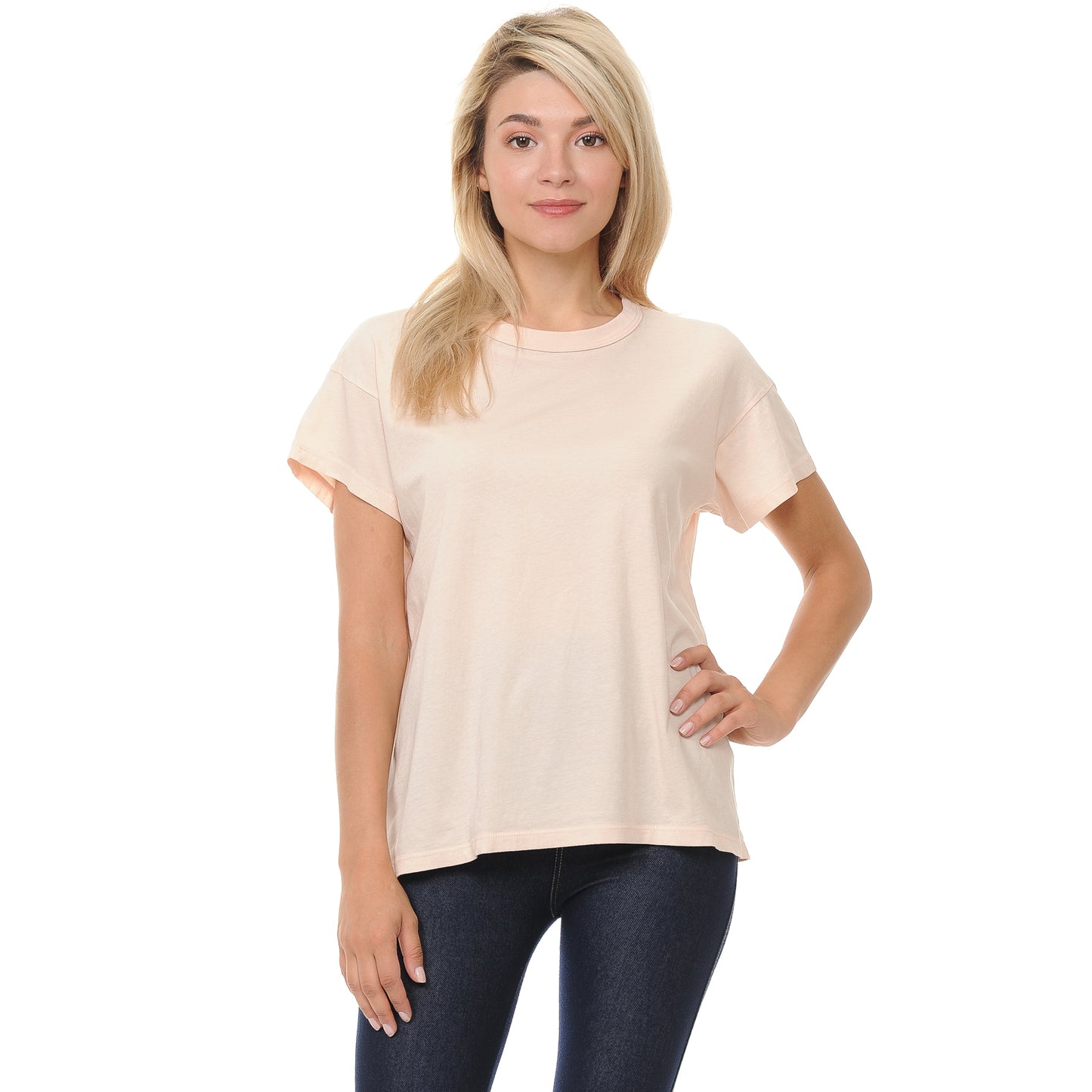 Relaxed Fit Crew Neck T-Shirt