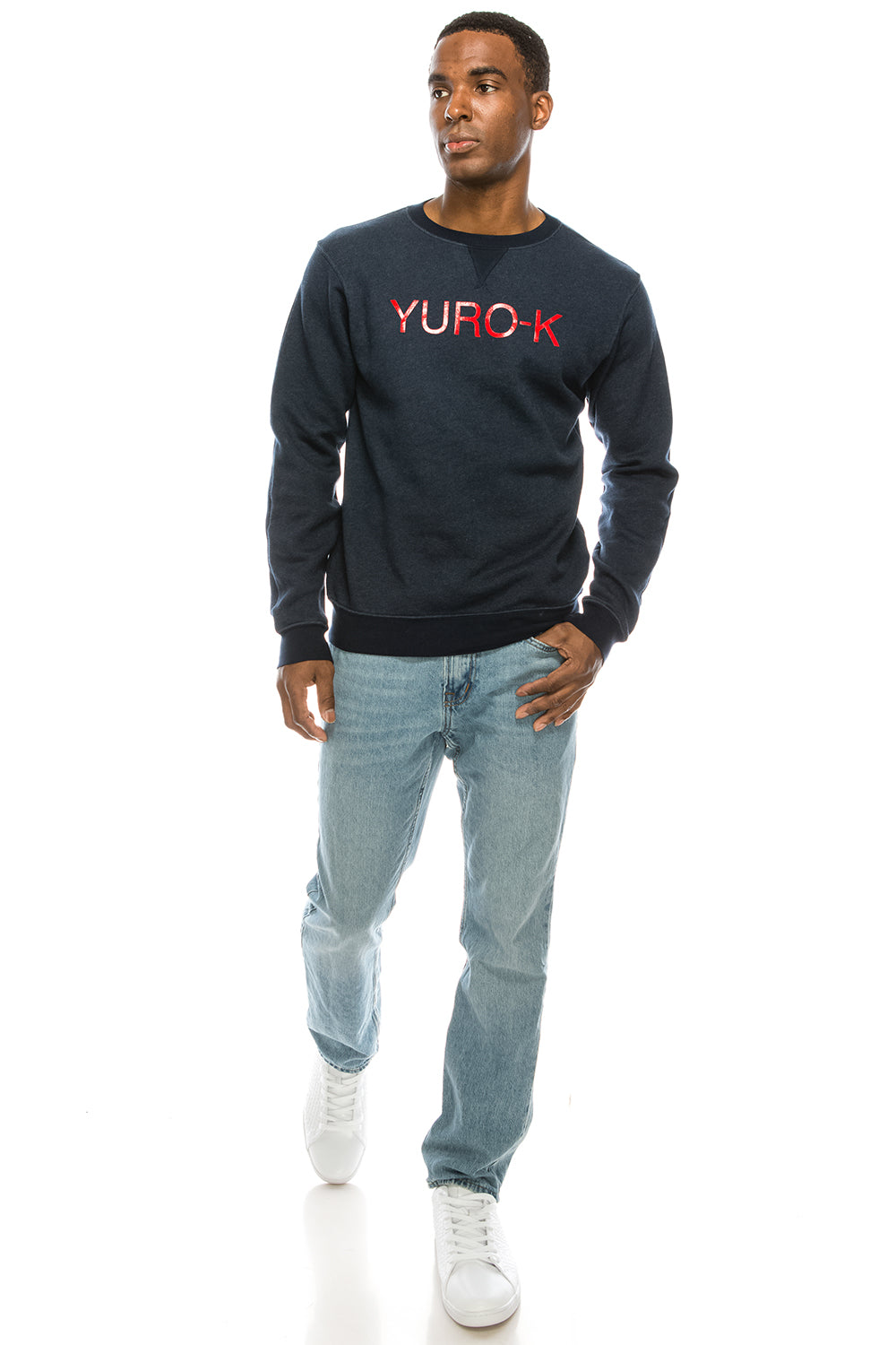 YURO-K Authentic Originals Sueded Fleece Sweatshirt