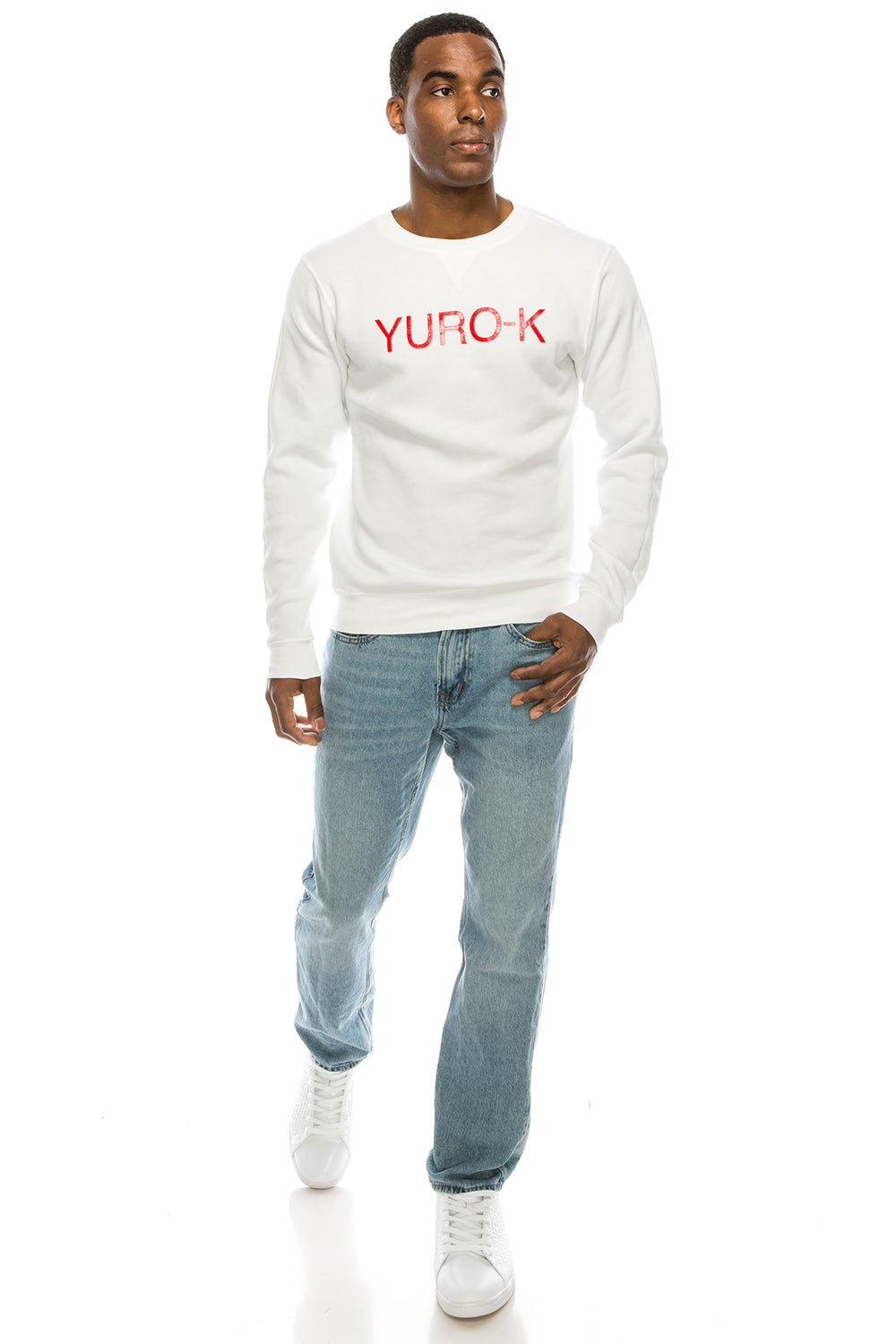 YURO-K Authentic Originals Sueded Fleece Sweatshirt